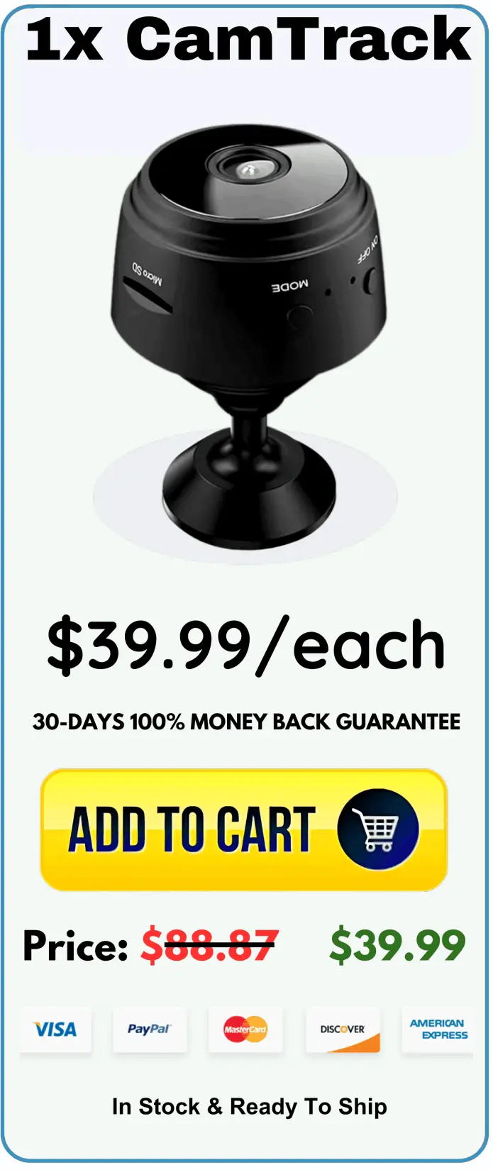 CamTrack price 